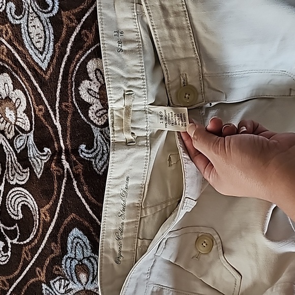 Gap 1969 Beige Wide Leg Jeans Woman's size 16 - Picture 16 of 16